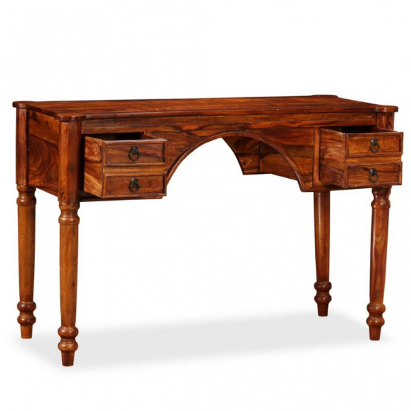 CAMERRON WRITING TABLE SOLID SHEESHAM WOOD